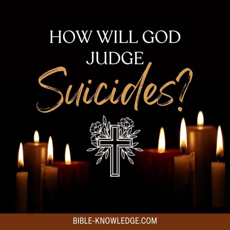 How Will God Judge Suicides?